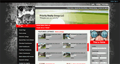 Desktop Screenshot of priorityrealtysells.com